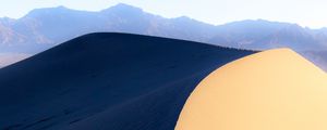 Preview wallpaper dune, sand, desert, shadow