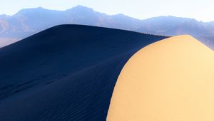 Preview wallpaper dune, sand, desert, shadow