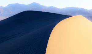 Preview wallpaper dune, sand, desert, shadow