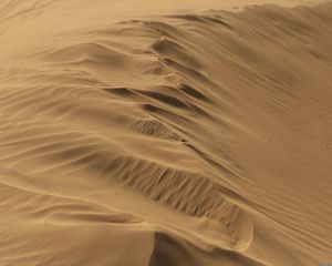 Preview wallpaper dune, sand, desert, dry