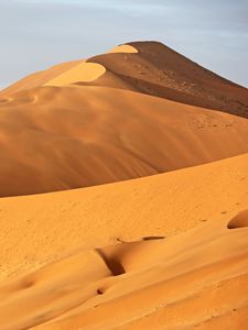 Preview wallpaper dune, sand, relief, desert