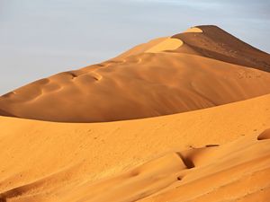 Preview wallpaper dune, sand, relief, desert