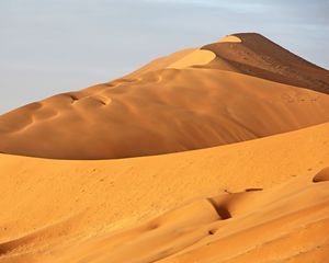 Preview wallpaper dune, sand, relief, desert