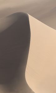 Preview wallpaper dune, sand, shadow, nature