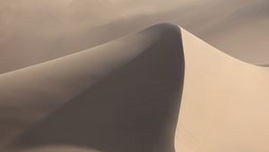 Preview wallpaper dune, sand, shadow, nature