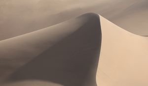 Preview wallpaper dune, sand, shadow, nature