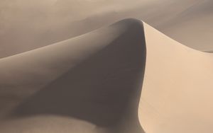 Preview wallpaper dune, sand, shadow, nature