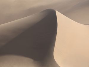 Preview wallpaper dune, sand, shadow, nature