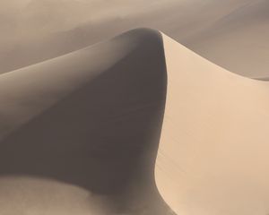 Preview wallpaper dune, sand, shadow, nature