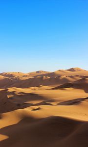 Preview wallpaper dunes, desert, sand, hills