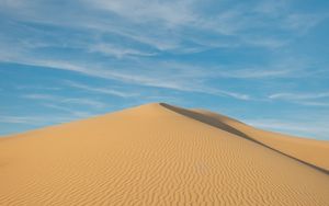 Preview wallpaper dunes, sand, desert, hill, landscape