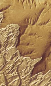 Preview wallpaper dunes, sand, relief, aerial view