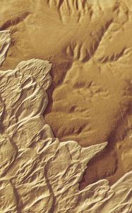 Preview wallpaper dunes, sand, relief, aerial view