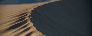 Preview wallpaper dunes, sand, relief, shadows, desert
