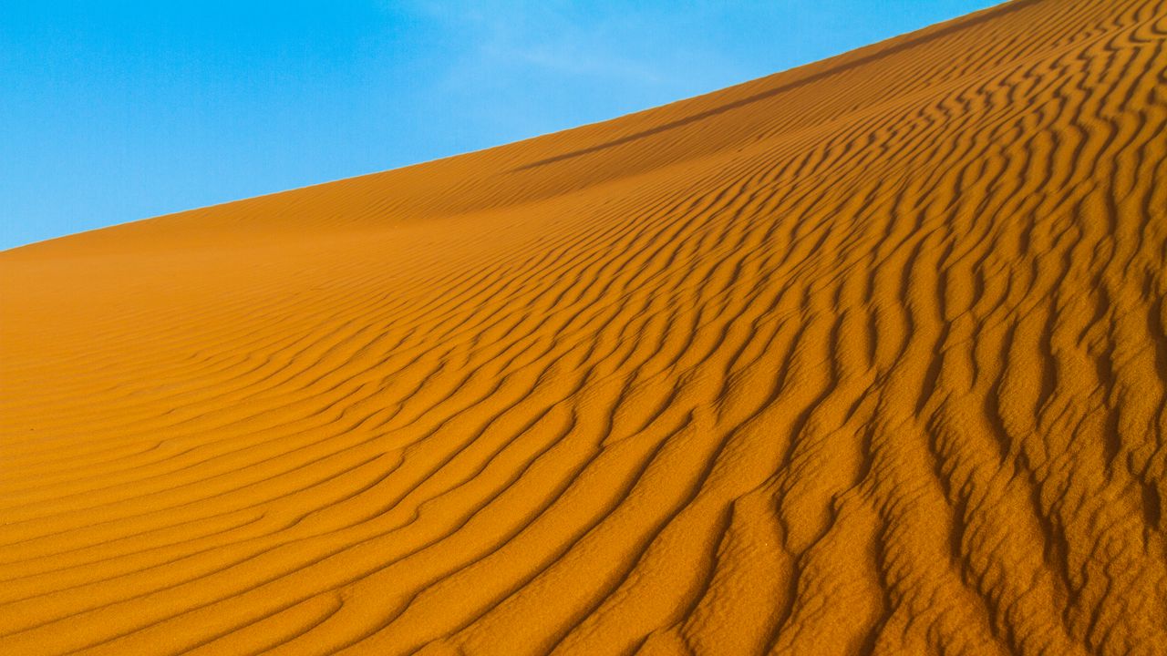 Wallpaper dunes, slope, sand, relief
