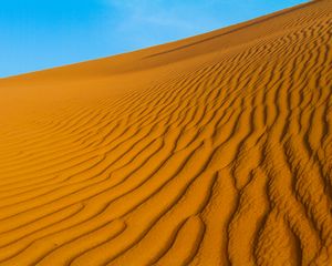 Preview wallpaper dunes, slope, sand, relief