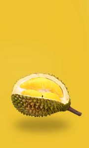 Preview wallpaper durian, fruit, exotic, yellow