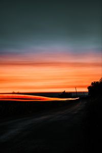 Preview wallpaper dusk, dark, light, blur, long exposure