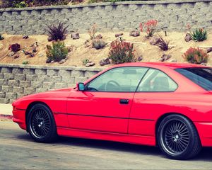 Preview wallpaper e31, bmw, 1997, 850ci, side view