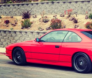 Preview wallpaper e31, bmw, 1997, 850ci, side view