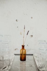 Preview wallpaper ears, vase, glass, white