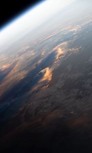 Preview wallpaper earth, planet, atmosphere, space, view from space