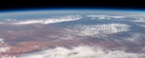 Preview wallpaper earth, planet, clouds, space, view from space