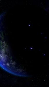Preview wallpaper earth, planet, days, day, night, stars