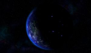 Preview wallpaper earth, planet, days, day, night, stars