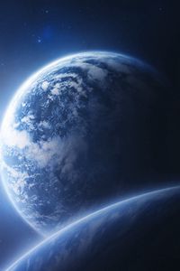 Preview wallpaper earth, planet, orbit, picture
