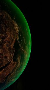 Preview wallpaper earth, planet, space, atmosphere, universe