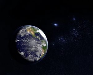 Preview wallpaper earth, planet, space, outer space, universe