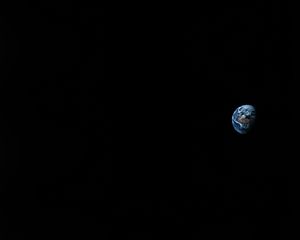 Preview wallpaper earth, planet, space, black, dark