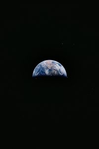 Preview wallpaper earth, planet, space, black