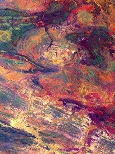 Preview wallpaper earth, relief, surface, colorful, aerial view, space