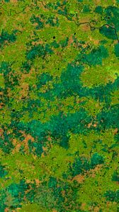 Preview wallpaper earth, spots, green, abstraction