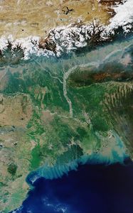 Preview wallpaper earth, surface, relief, space