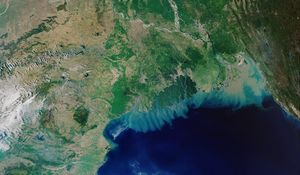 Preview wallpaper earth, surface, relief, space