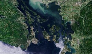 Preview wallpaper earth, surface, relief, aerial view, space