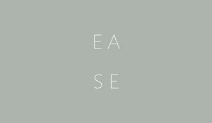 Preview wallpaper ease, minimalism, word, letters, inscription