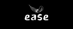 Preview wallpaper ease, word, feather, bw