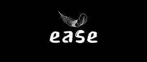 Preview wallpaper ease, word, feather, bw