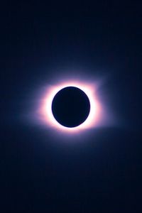 Preview wallpaper eclipse, moon, sun, dark background