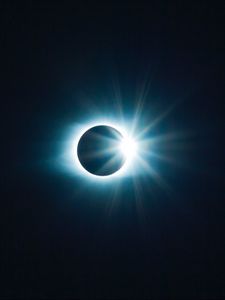 Preview wallpaper eclipse, moon, sun