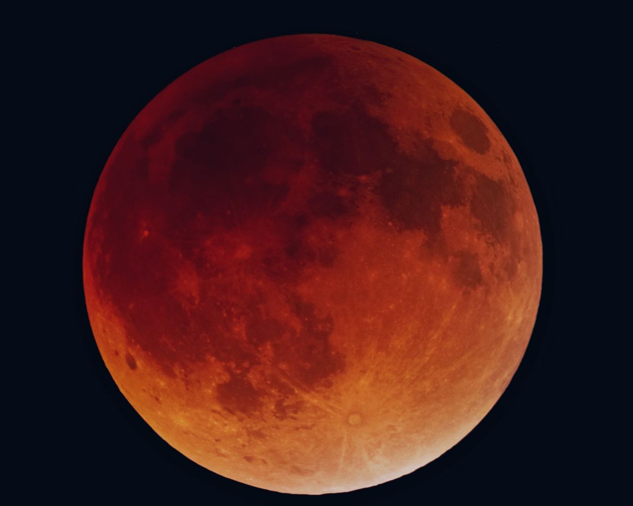 1280x1024 Wallpaper eclipse, solar eclipse, moon, sky, dark background