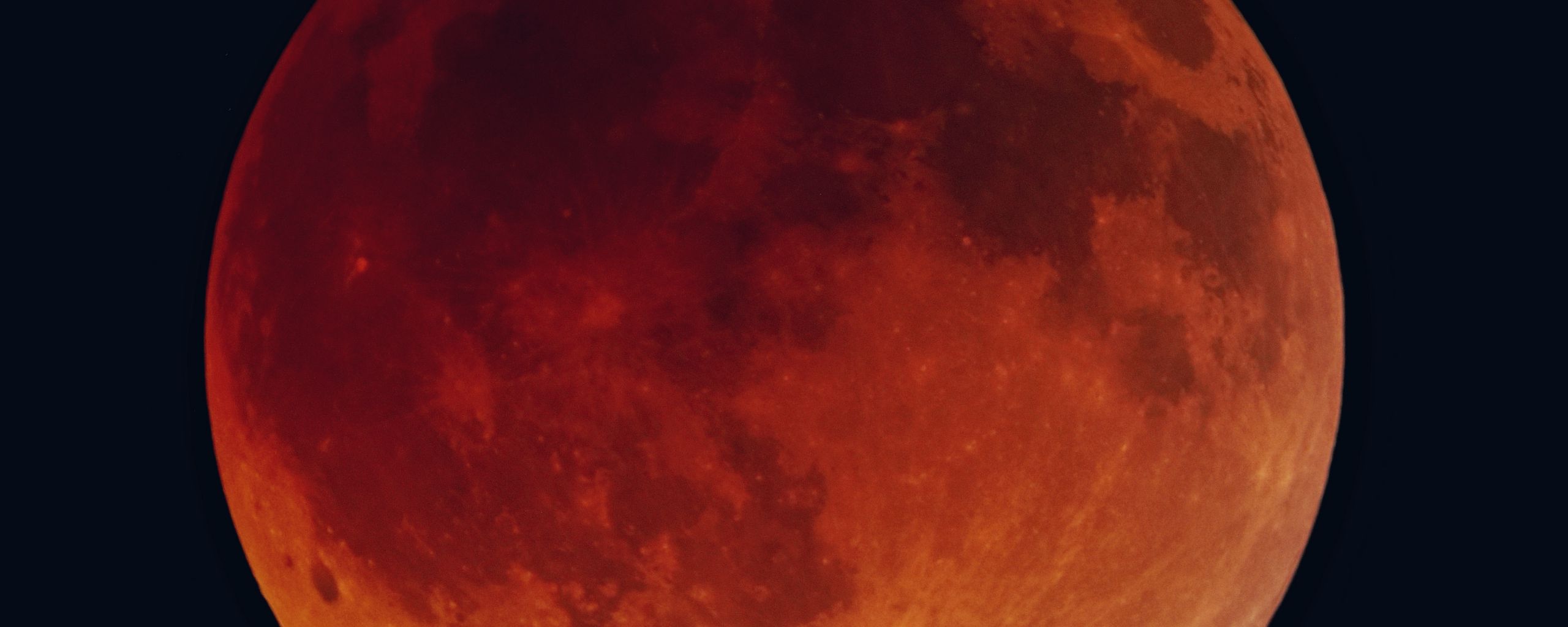 2560x1024 Wallpaper eclipse, solar eclipse, moon, sky, dark background