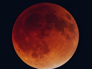 Preview wallpaper eclipse, solar eclipse, moon, sky, dark background
