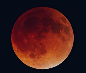 Preview wallpaper eclipse, solar eclipse, moon, sky, dark background