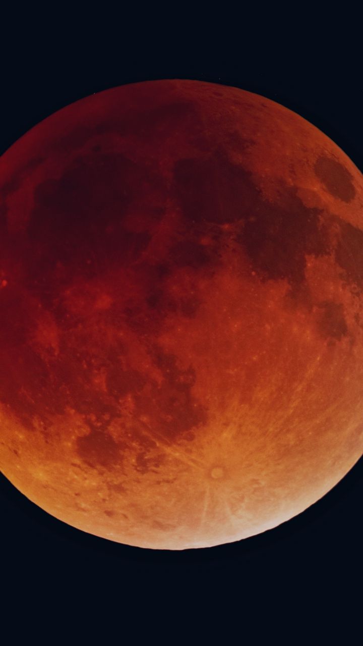 720x1280 Wallpaper eclipse, solar eclipse, moon, sky, dark background