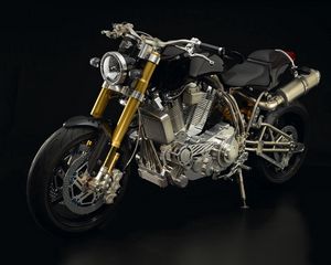 Preview wallpaper ecosse heretic titanium, ecosse moto works, motorcycle, the most expensive motorcycle in the world